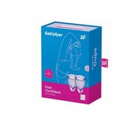 Satisfyer Feel Confident Copa Menstrual Lila 2uds