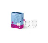 Satisfyer Feel Confident Kit Copa Menstrual Transparente 15+20ml
