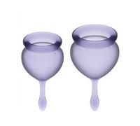 Satisfyer Feel Good Copa Menstrual Lila 2 uds