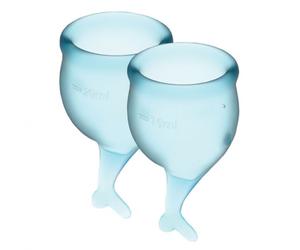 Satisfyer Feel Secure Copa Menstrual Azul