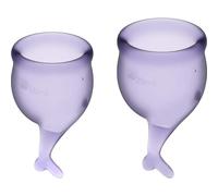 Satisfyer Feel Secure Copa Menstrual Lila 2uds