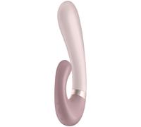 Satisfyer Heat Wave Vibrador App Blanco - Vibrador Recargable Con Diseño Elegante Y Tecnología Innovadora - ROSA