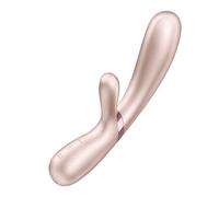 Satisfyer Hot Lover Connect App Vibrador Conejo | Bluetooth & App Juguete Sexual | Impermeable (IPX7) | Estimulador Recargable para Mujer | Silicona Amigable con la Piel | Juguete Sexual Femenino
