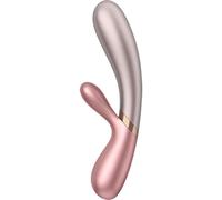 Satisfyer Hot Lover Vibrador Rosa y Beige - Vibrador Recargable Con Diseño Ergonómico Para Placer Intimo