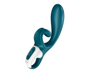 Satisfyer Hug Me Connect app vibrador de clítoris y punto G | Juguete sexual flexible | 2 potentes motores | Diseño ergonómico | Estimulación y vibración para mujeres