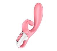 SATISFYER HUG ME VIBRADOR RABBIT - ROSA