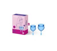 Satisfyer Kit Copa Menstrual Feel Good Azul Intenso 2uds
