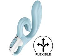Satisfyer Love Me Vibrador Rabbit Azul - Estimulación Dual Con Diseño Ergonómico - AZUL