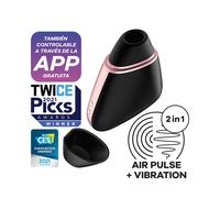 Satisfyer Love Triangle Estimulador De Pulso De Aire + VibraciÃ³n Negro