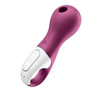 Satisfyer Succionador y vibrador Lucky Libra Olas de presión, IPX7, silicona, Rosa