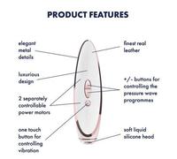 Satisfyer Luxury Prêt-à-Porter chupador vaginal vibrante