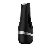 Satisfyer 573015 masturbador masculino Negro, Plata Acrilonitrilo butadieno estireno (ABS), Elastómero termoplástico (TPE)