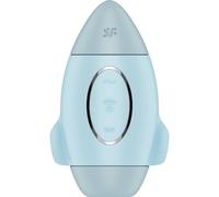 Satisfyer Mission Control Double Air Pulse Vibrator Blue 1ud