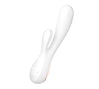 Satisfyer Mono Flex Connect App | Consolador Recargable con Vibración | Control Remoto | Juguetes Eróticos para Mujer | Silicona Suave e Impermeable (IPX7)