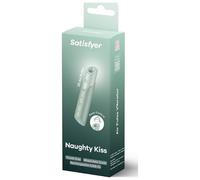Satisfyer Naughty Kiss Verde Agua - Estimulador Compacto Con Diseño Elegante Para Viajes