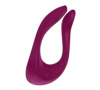 Satisfyer Partner Multifun 2, vibrador para mujeres, hombres y parejas, vibrador con 100 combinaciones de vibración, tecnología de batería, impermeable