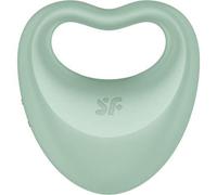 Satisfyer Anillo vibrador para pene Perfect Pair 3 – 2 en 1, 12 programas, IPX7 – Verde