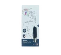 Satisfyer Power Masturbator de 23 cm | Juguete sexual para hombres | Vibrador de glande y pene con app | Estructura acanalada para la masturbación en 14 niveles de vibración intensos y silenciosos.