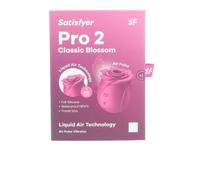 Satisfyer Vibrador Pro 2 Classic Blossom Ondas de presión sin contacto Rosa
