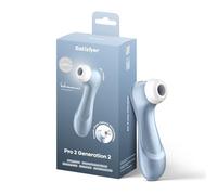 Satisfyer Pro 2 Succionador Clítoris Vibrador | Estimulación silenciosa y potente | Regalo de Juguete sexual para Mujer | Juguete sexual Consolador | Vibrador Ondas de Presión con Vibraciones