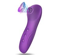 Ŝạtisfyęr pro 5 sùcciønadør Müjèr Clîťoris original Masajeador eléctrico portátil con 10 Modos, Ŝạtisfacęr Ṿîbrâdorâdor Mùjêr Ŝạtisfayęr Femènịnô verdạderô, 100% impermeable (a2)