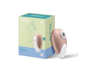 Satisfyer Pro Deluxe Next Generation Vibrador de Ondas de Presión | Juguetes Sexuales Mujeres con Estimulación del Clítoris | 11 Modos vibración | Juguetes eroticos resistente al Agua (IPX7)