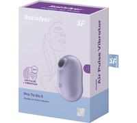 Satisfyer Pro To Go 2 Estimulador y Vibrador Violeta 1ud