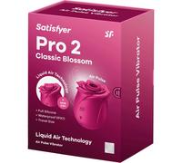 Satisfyer Vibrador Pro 2 Classic Blossom Ondas de presión sin contacto Rosa