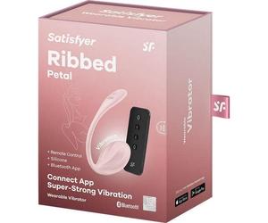 Satisfyer Ribbed Petal Estimulador Punto G Rosa 1ud