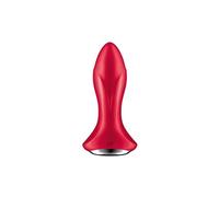 Satisfyer Plug vibrador Rotator Plug 1+ Connect App Bluetooth 13,5 cm 2 motores Rojo