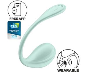 Satisfyer Smooth Petal - estimulador para punto G (Water Green)