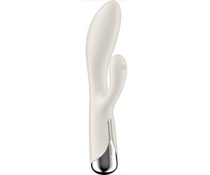 Satisfyer Spinning Rabbit 1 Estimulación Cliítoris y Punto G Blanco