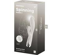 Satisfyer Spinning Rabbit 1 Estimulación Cliítoris y Punto G Blanco