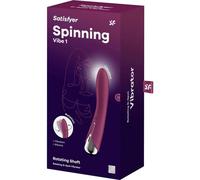 Satisfyer Spinning Vibe 1 Rotating G-Spot Vibrator Rojo 1ud