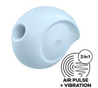 SATISFYER SUGAR RUSH ESTIMULADOR Y VIBRADOR - AZUL
