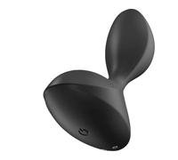 Satisfyer - sweet seal plug vibrador app negro