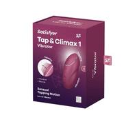 Satisfyer Tap & Climax 1 Rojo