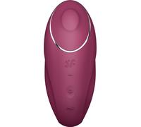 Satisfyer Tap & Climax 1 - vibrador de clítoris de contacto - ROJO