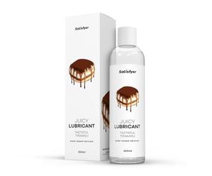 Satisfyer Tasteful Tiramisu | Lubricante de agua | Gel suave | 300 ml | Sin aceite ni grasa | Fácil de aclarar | pH equilibrado | Aplicación uniforme | Dosificación práctica para uso diario cómodo