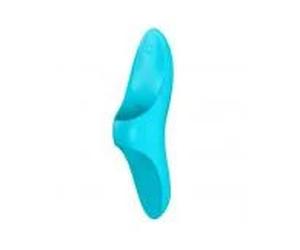 SATISFYER - TEASER DEDAL VIBRADOR AZUL LIGHT