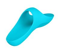 Satisfyer Vibrador de dedo Teaser – 12 programas, silicona, recargable – Azul