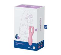 SATISFYER THREESOME 4 VIBRADOR - ROSA