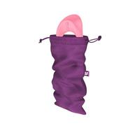 Satisfyer Treasure Bags | Almacenamiento de juguetes sexuales | Material suave y lavable | Almacenamiento discreto | Color en morado y talla en M