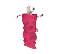 Satisfyer Treasure Bags | Material suave y lavable | Para guardar con discreción, color:Rosa, Talla:L