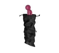 Satisfyer Treasure Bags | Material suave y lavable | Para guardar con discreción, color:negro, Talla:XL
