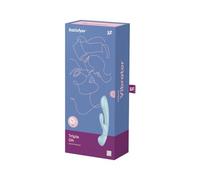 SATISFYER TRIPLE OH VIBRADOR HÍBRIDO - 1 / AZUL