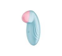Satisfyer Vibrador estimulador clitoriano Tropical Tip Lay-On Azul