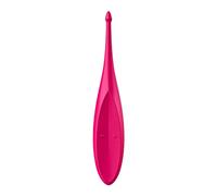 Satisfyer Estimulador de clítoris Twirling Fun – Silicona agradable, IPX7, motor potente – Rosa