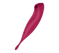 Satisfyer Twirling Pro+ Estimulador Y Vibrador App Rojo