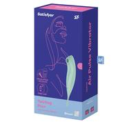 Satisfyer Twirling Pro Plus Verde - Vibrador Recargable Con Control Desde App - VERDE